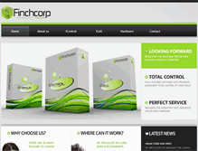 Tablet Screenshot of finchcorp.com.au